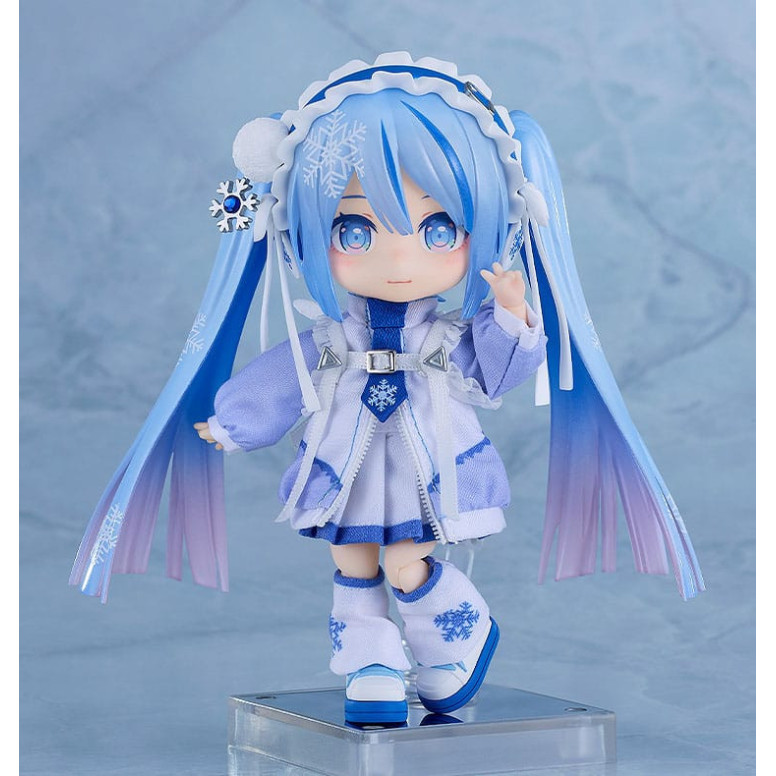 Nendoroid Doll - Snow Miku: Yukiiro Pop Ver. - Serie vocale dei personaggi 01: Hatsune Miku