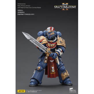 JoyToy - Space Marines II - Ultramarines - Armatura Relic Primus con pistola al plasma e lama da combattimento 1/18