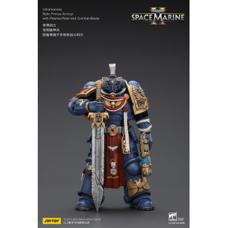 JoyToy - Space Marines II - Ultramarines - Armatura Relic Primus con pistola al plasma e lama da combattimento 1/18
