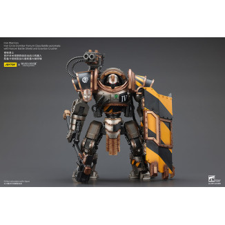 Joytoy - Iron Warriors Cerchio di ferro Domitar-Ferrum classe Battle-automata con scudo da battaglia Karceri e frantumatore di g