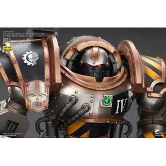 Joytoy - Iron Warriors Cerchio di ferro Domitar-Ferrum classe Battle-automata con scudo da battaglia Karceri e frantumatore di g