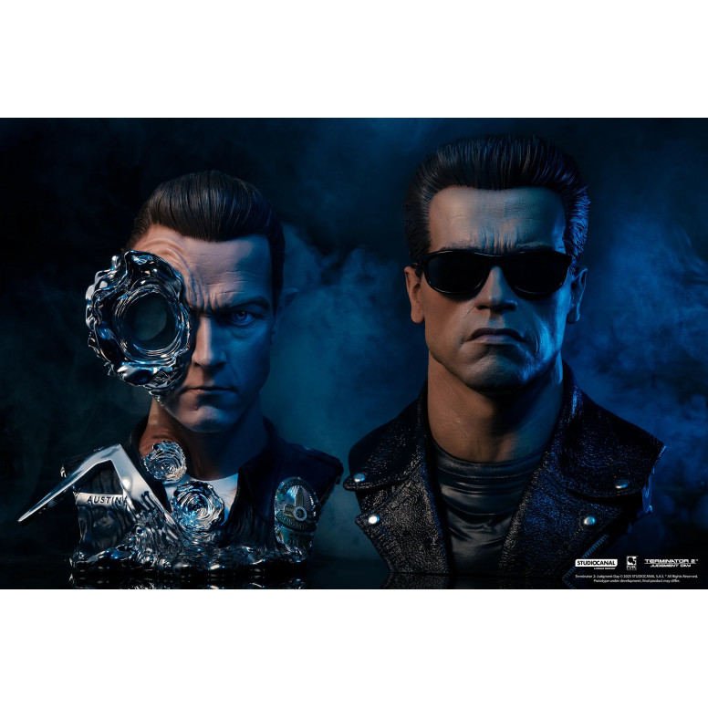 Pure Arts Terminator 2 T-800 Modello 101 Arte The Mask