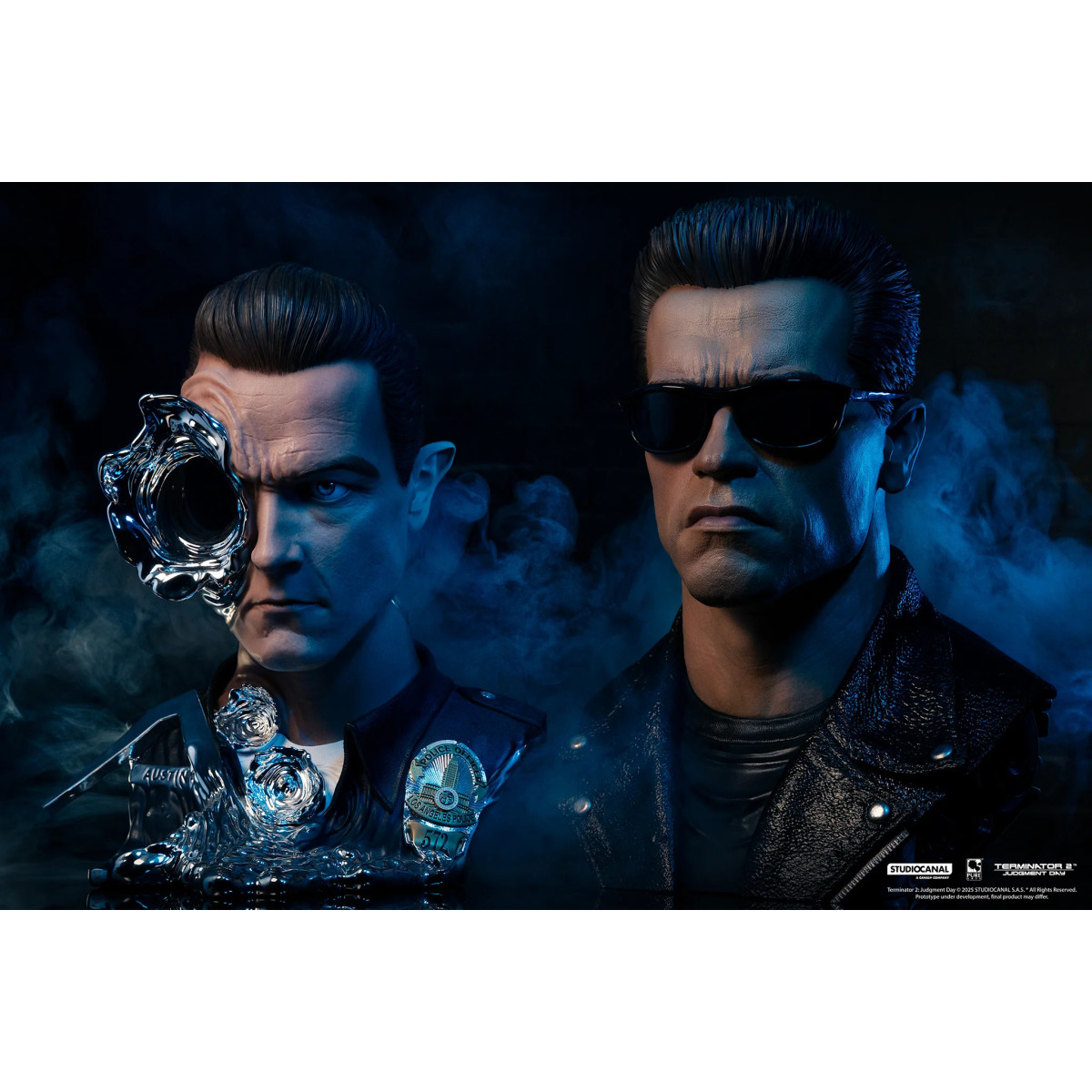 Pure Arts Terminator 2 T-800 Modello 101 Arte The Mask