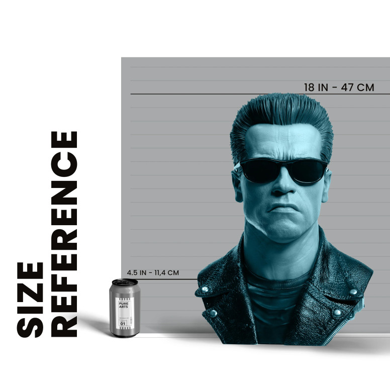 Pure Arts Terminator 2 T-800 Modello 101 Arte The Mask