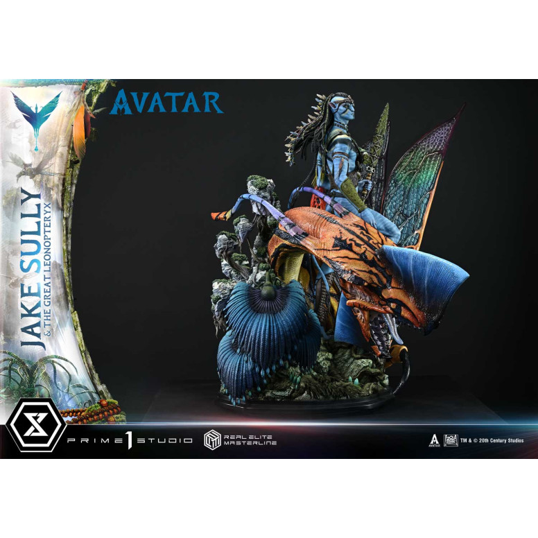 Prime 1 Studio Avatar - Jake Sully e il Grande Leonopteryx Versione Deluxe Bonus 1/4