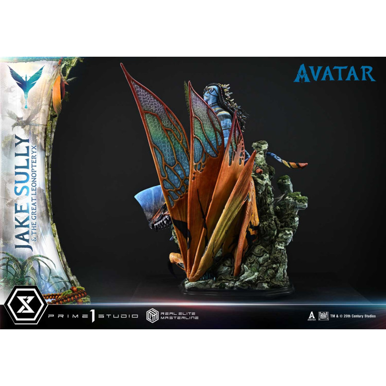 Prime 1 Studio Avatar - Jake Sully e il Grande Leonopteryx Versione Deluxe Bonus 1/4