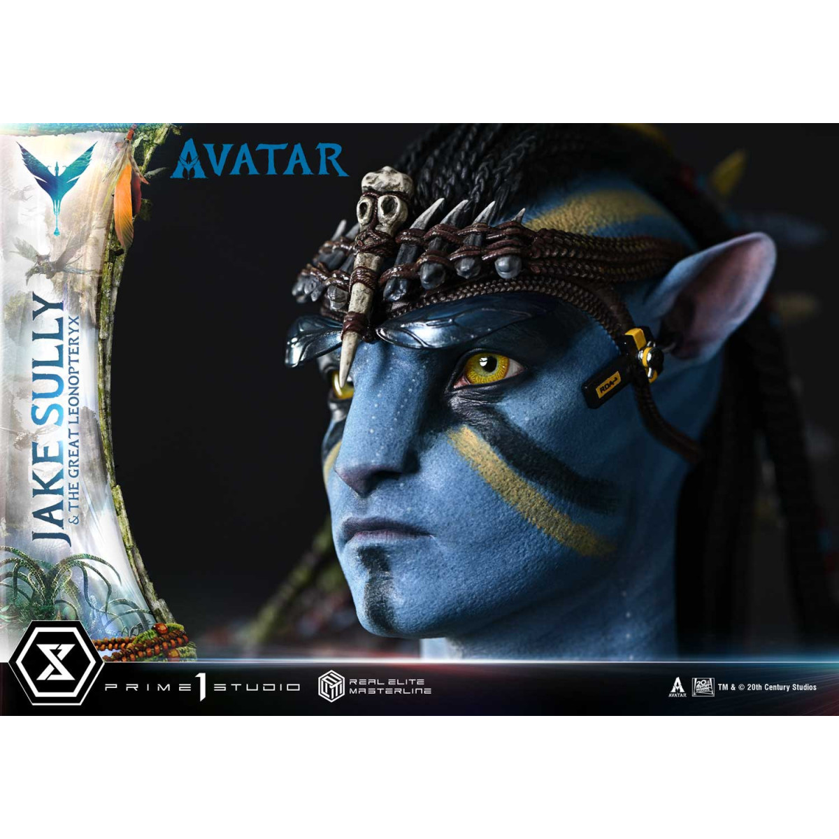 Prime 1 Studio Avatar - Jake Sully e il Grande Leonopteryx Versione Deluxe Bonus 1/4