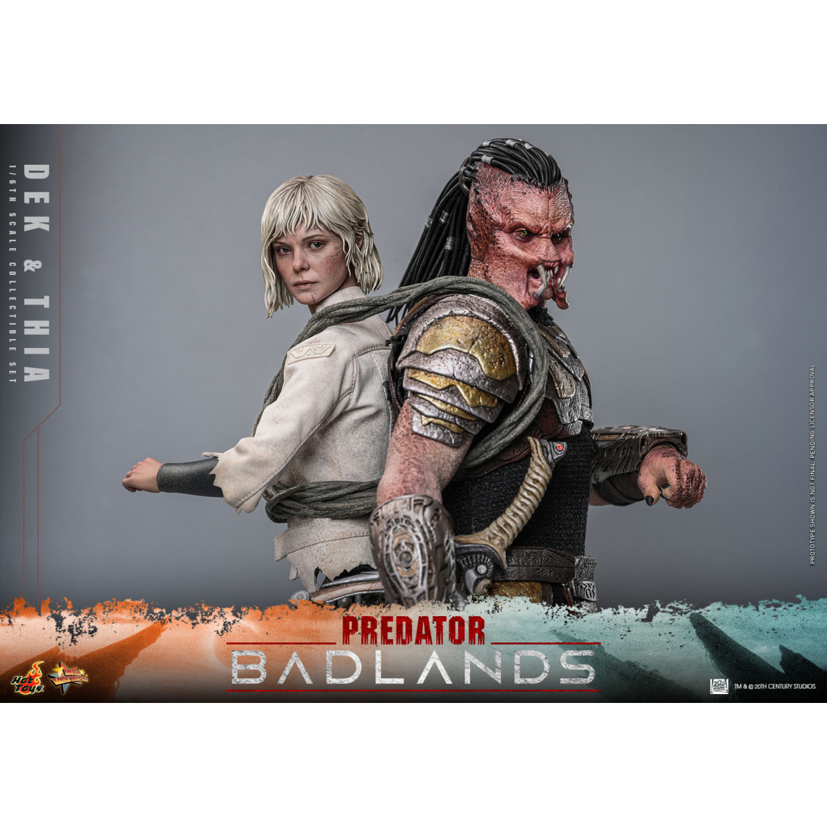 Hot Toys - Predator: Badlands - Dek e Thia MMS 1/6 - MMS850
