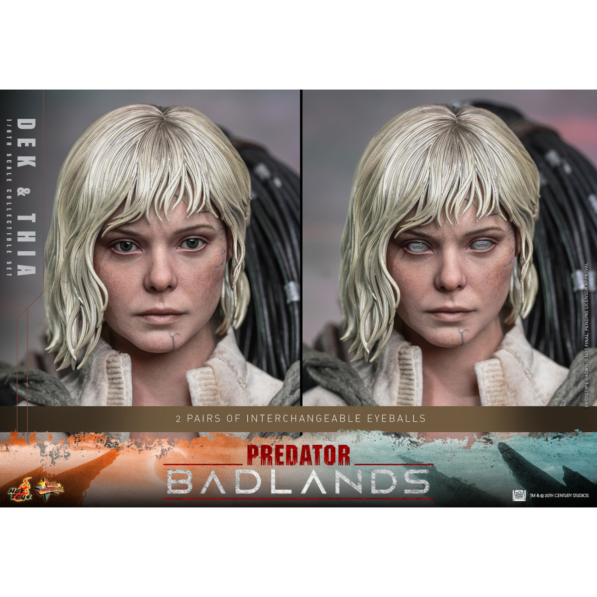 Hot Toys - Predator: Badlands - Dek e Thia MMS 1/6 - MMS850