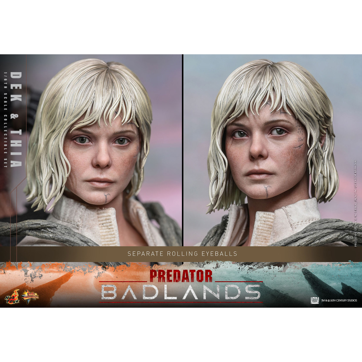 Hot Toys - Predator: Badlands - Dek e Thia MMS 1/6 - MMS850
