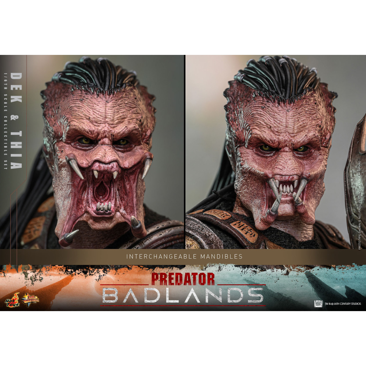 Hot Toys - Predator: Badlands - Dek e Thia MMS 1/6 - MMS850