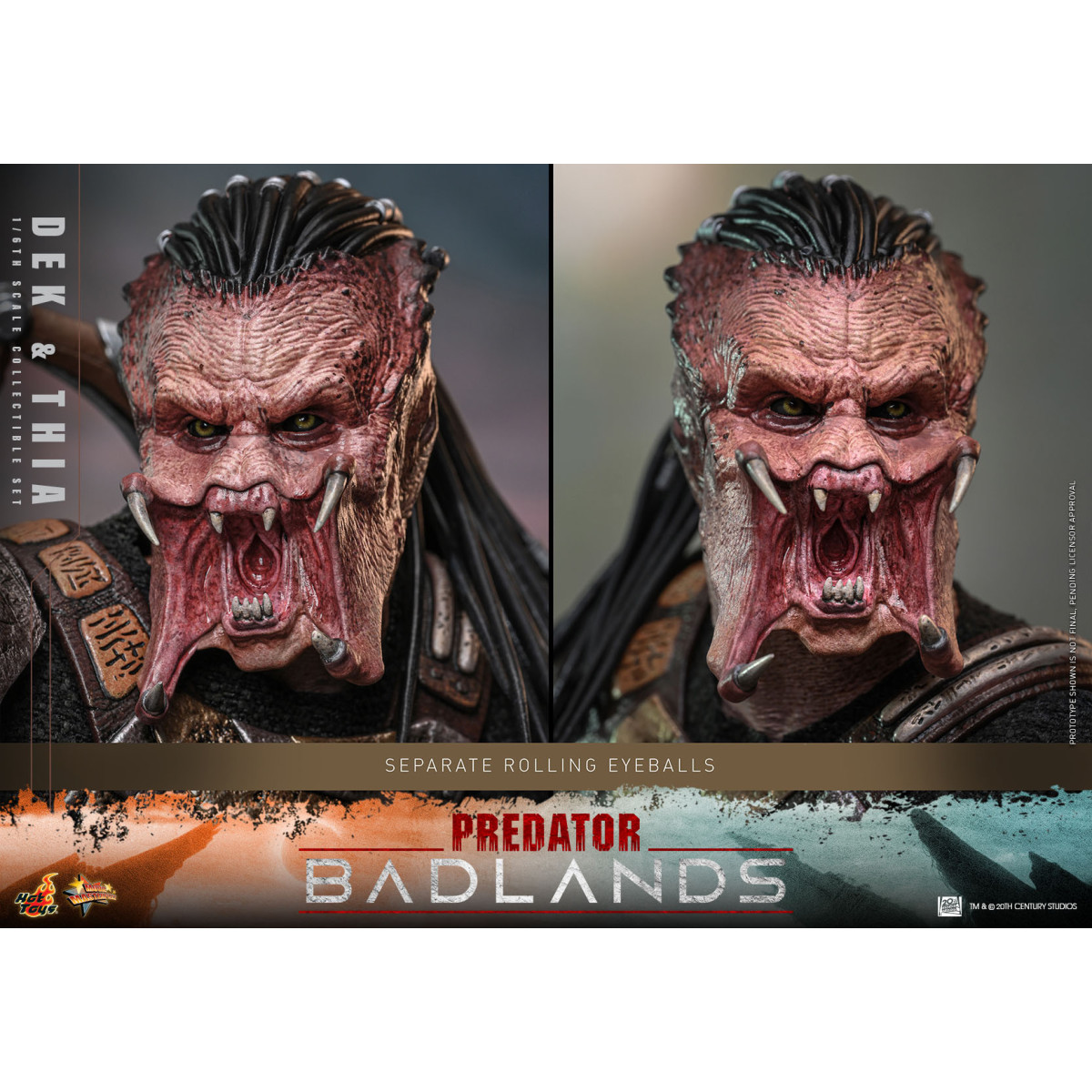 Hot Toys - Predator: Badlands - Dek e Thia MMS 1/6 - MMS850