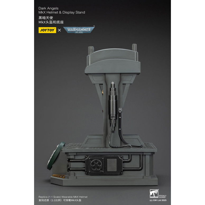 JoyToy - Warhammer 40000 - Dark Angels MkX Helmet & Display Stand 1/1
