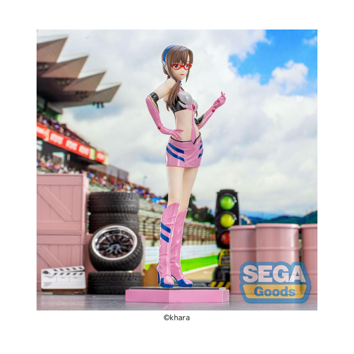 SEGA Goods Luminasta - Mari Makinami Illustri Pit Walk - Neon Genesis Evangelion RACING