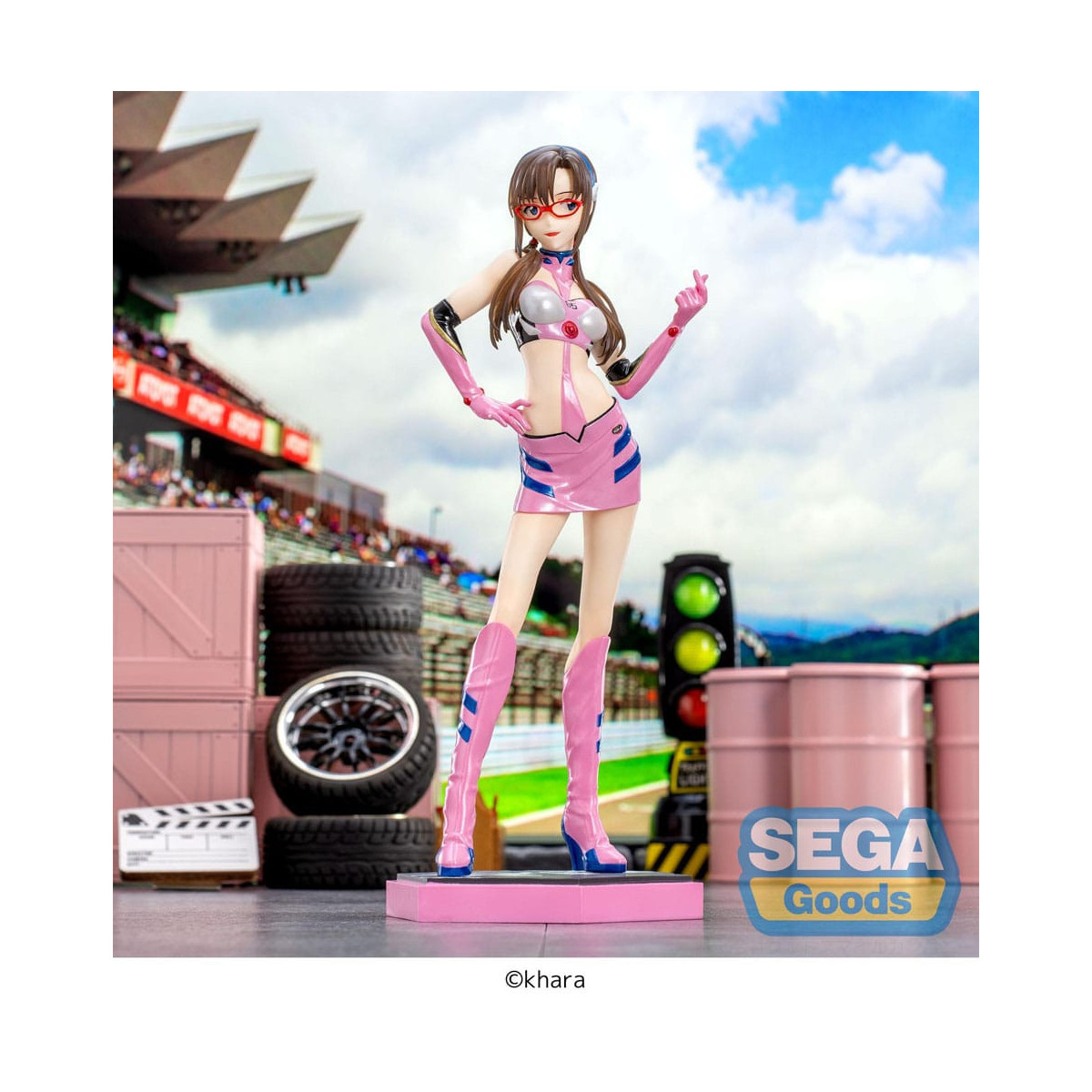 SEGA Goods Luminasta - Mari Makinami Illustri Pit Walk - Neon Genesis Evangelion RACING
