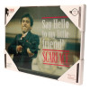 SD Toys - Scarface poster in vetro "Say Hello