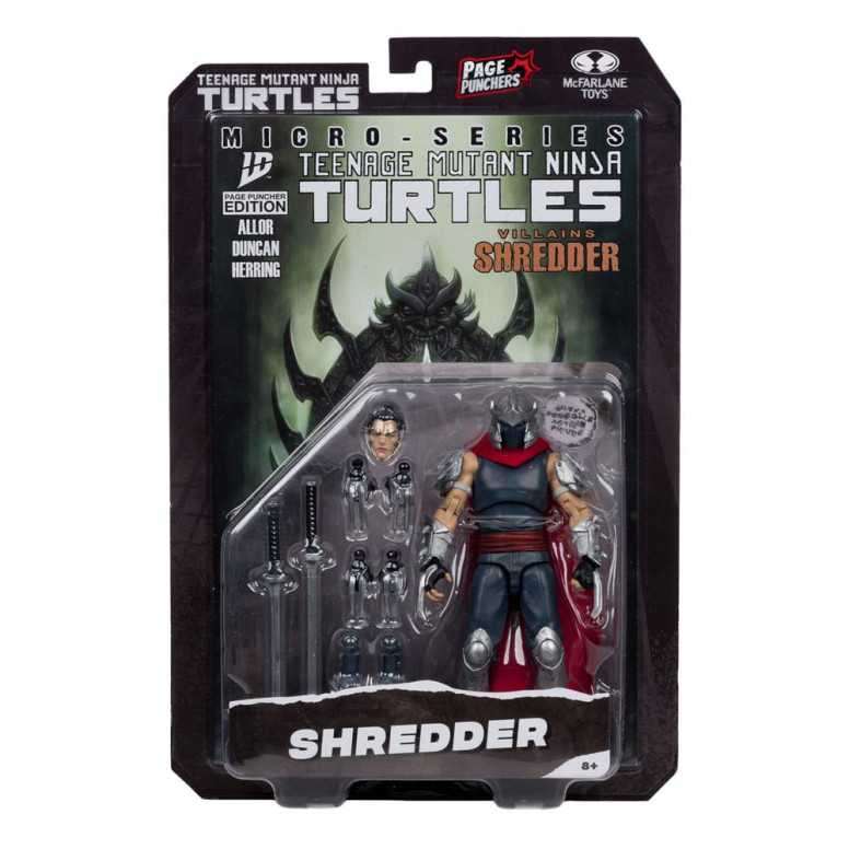 Mc Farlane TMNT - Pugnalatori di pagine - Shredder - Teenage Mutant Ninja Turtles