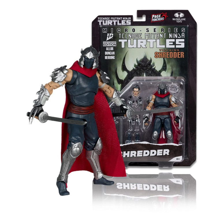 Mc Farlane TMNT - Pugnalatori di pagine - Shredder - Teenage Mutant Ninja Turtles