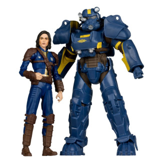 Mc Farlane - T-60 Vault Tec e Sole Survivor - Fallout 4