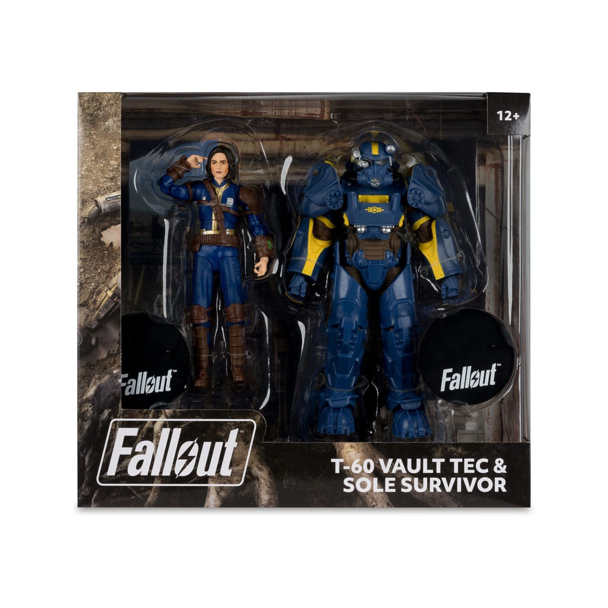 Mc Farlane - T-60 Vault Tec e Sole Survivor - Fallout 4
