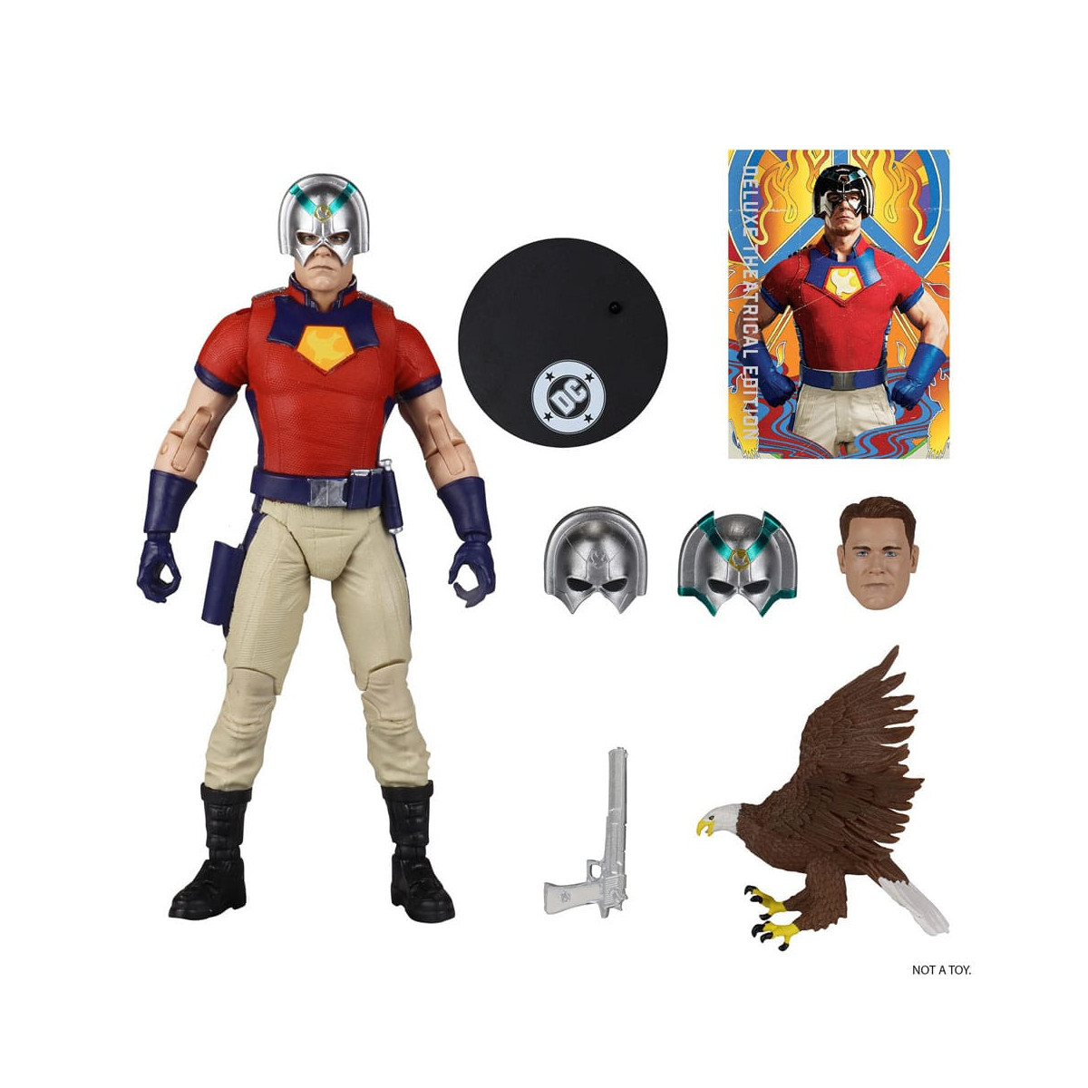 Mc Farlane DC Multiverse Peace Maker - Build A - La figura d'azione della Squadra Suicida