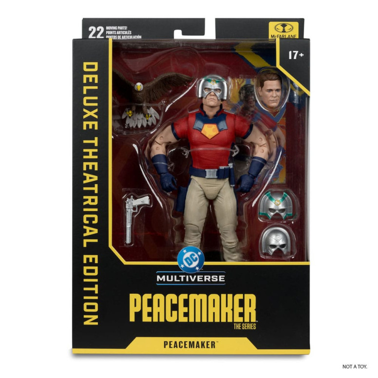Mc Farlane DC Multiverse Peace Maker - Build A - La figura d'azione della Squadra Suicida