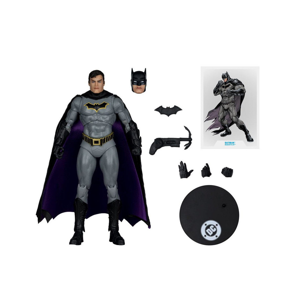 Mc Farlane - Multiverso DC - Batman Rinascita - Etichetta d'oro DC Rinascita