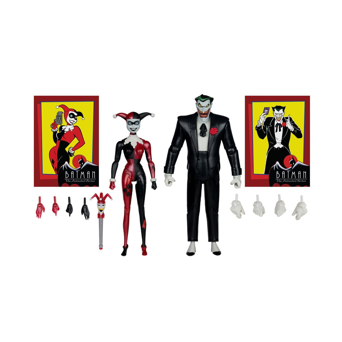 Mc Farlane DC Direct - Harley Quinn & Joker (Mad Love) (Gold Label) - Batman: Animated Series 1992