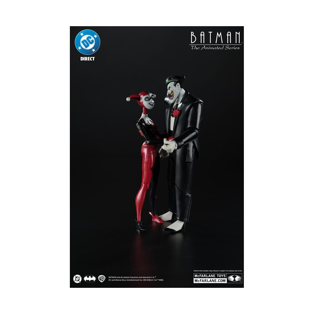 Mc Farlane DC Direct - Harley Quinn & Joker (Mad Love) (Gold Label) - Batman: Animated Series 1992