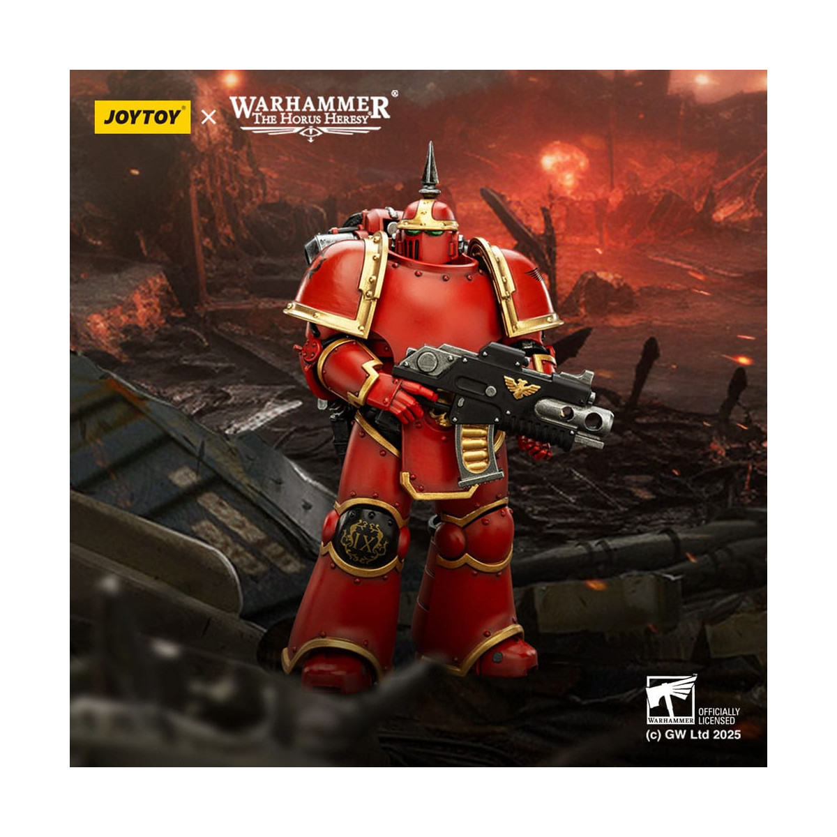 Joytoy - Warhammer - Blood Angels - Legionario tattico MK lll - L'Eresia di Horus