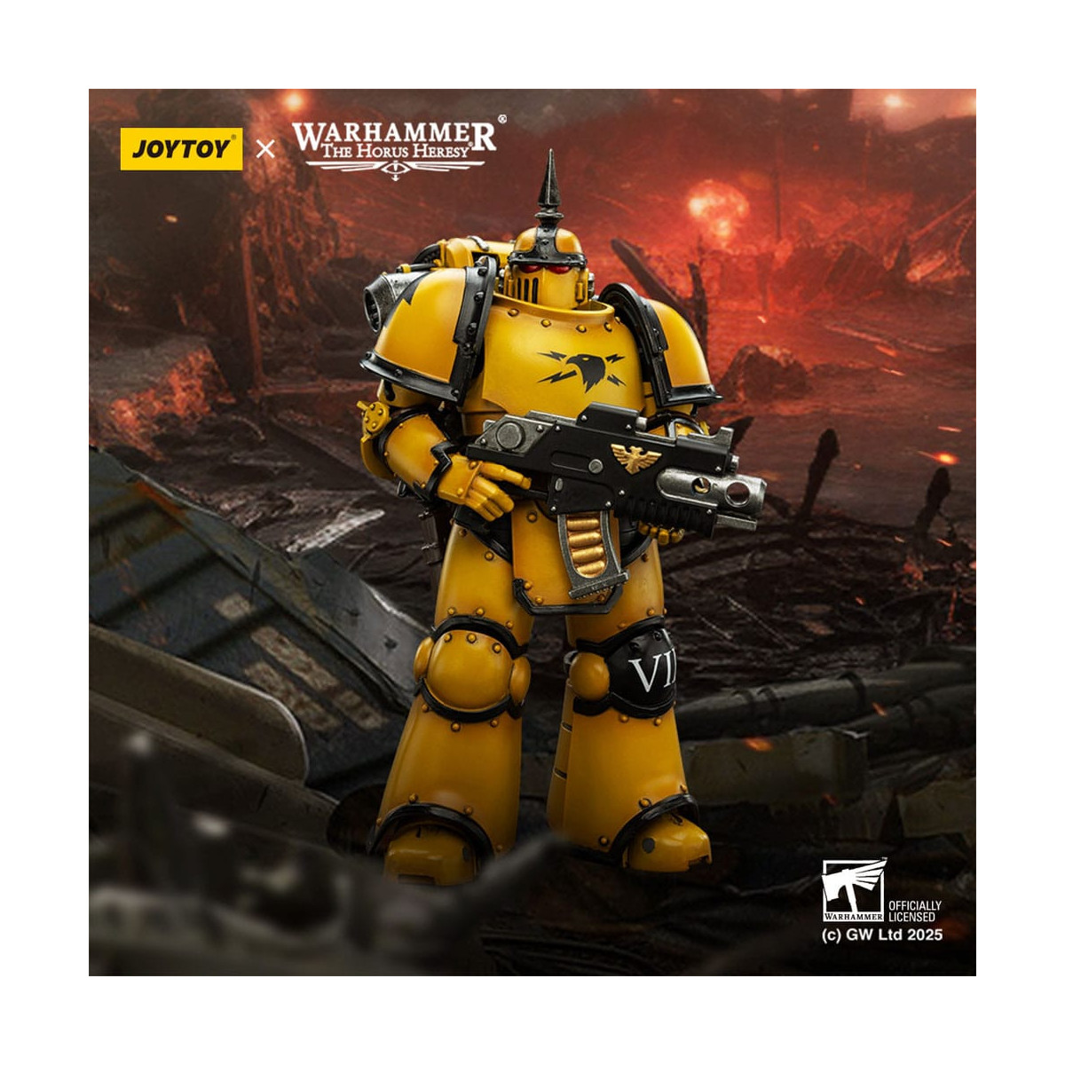 Joytoy - Warhammer - Imperial Fists - Legionario tattico MK lll - L'Eresia di Horus