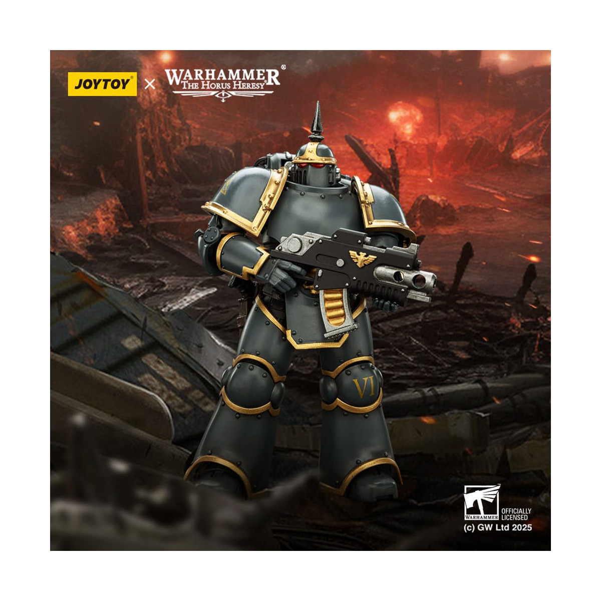 Joytoy - Warhammer - Space Wolves - Legionario tattico MK lll - L'Eresia di Horus