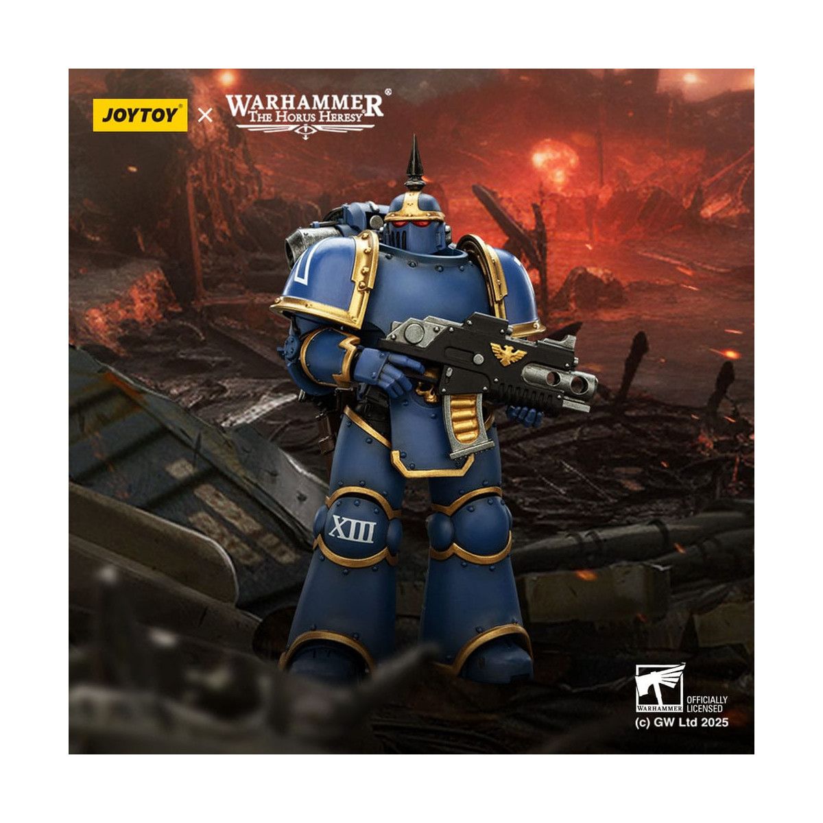 Joytoy - Warhammer - Ultramarines - Legionario tattico MK lll - L'Eresia di Horus