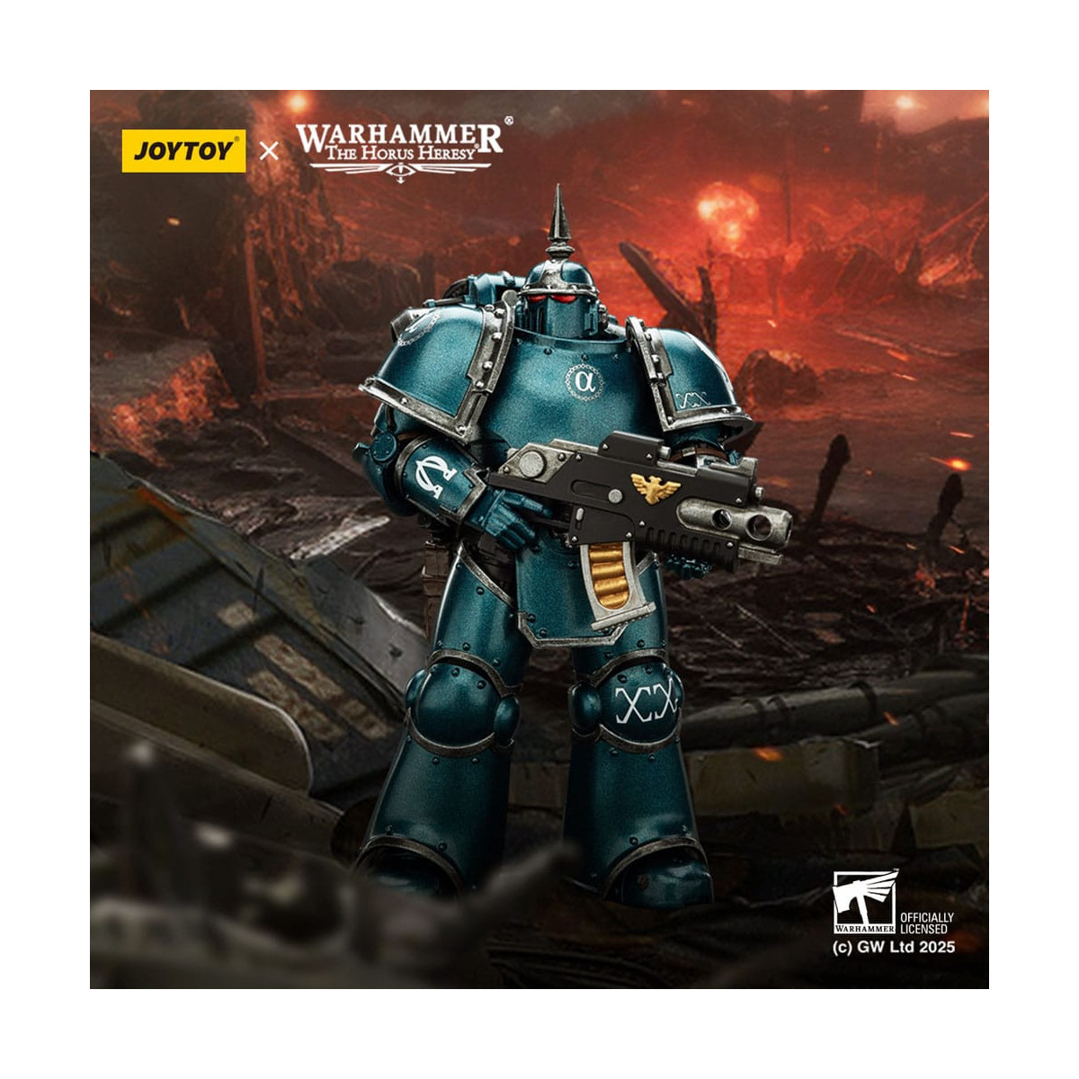 Joytoy - Warhammer - Alpha Legion - Legionario tattico MK lll - L'Eresia di Horus