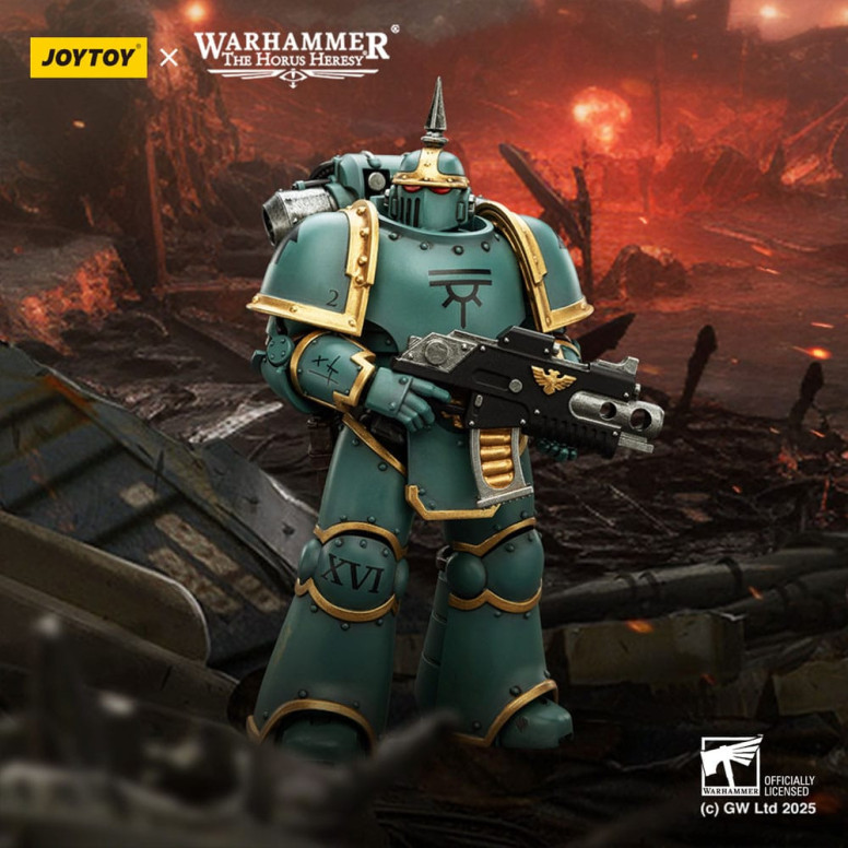 Joytoy - Warhammer - Sons of Horus - Legionario tattico MK lll - L'Eresia di Horus
