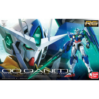 Bandai - Gunpla - Gundam 1/144 RG - GNT-0000 00QAN (T) - Mobile Suit Gundam 00: Il risveglio dell'apripista