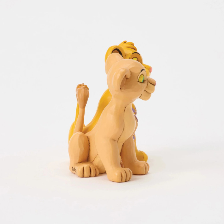 Disney Tradizioni di Jim Shore - Il re leone - Nala e Simba il cuore