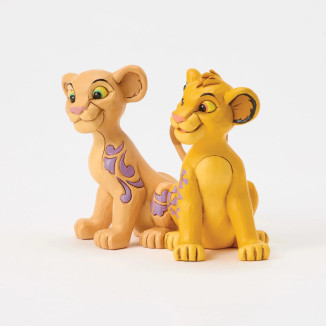 Disney Tradizioni di Jim Shore - Il re leone - Nala e Simba il cuore