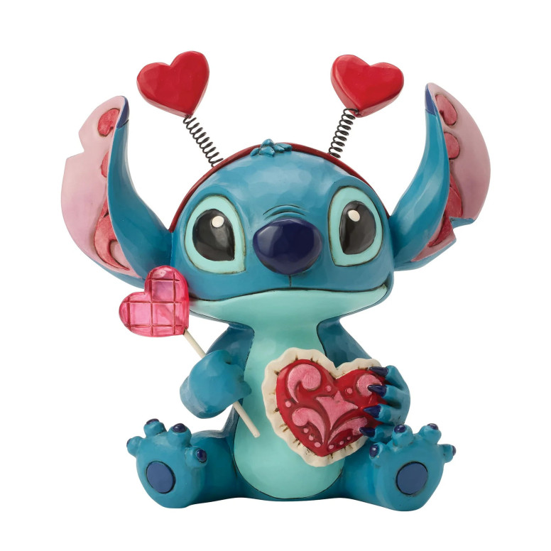 Enesco - Disney Tradizione di Jim Shore - Lilo e Stich - Stitch Amour