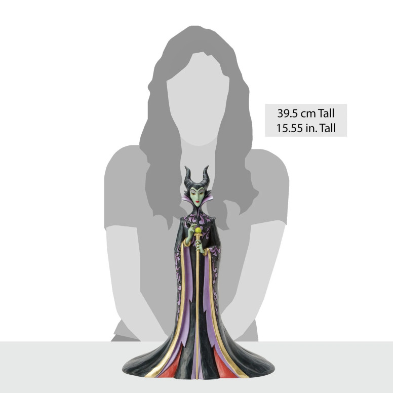 Enesco - Malefique Deluxe - Disney Tradition di Jim Shore