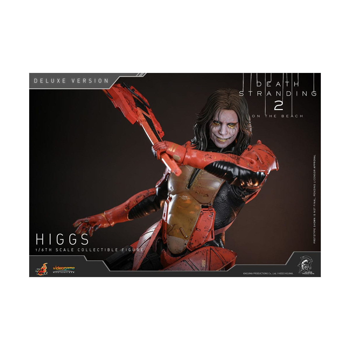 Hot Toys - Death Stranding 2: On the Beach VGM 1/6 - HIGGS Versione Deluxe