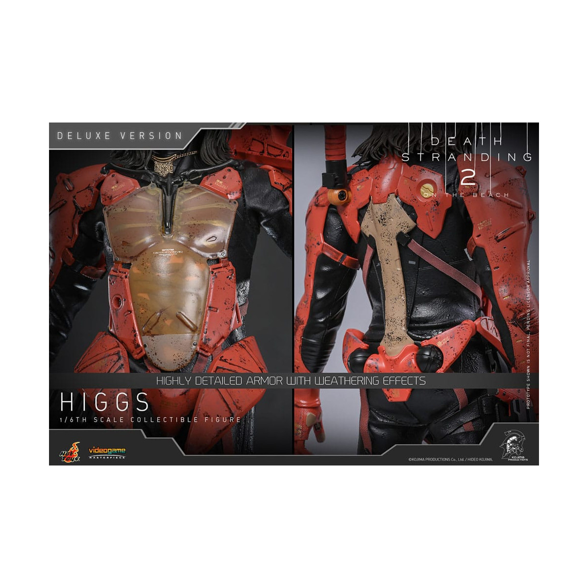 Hot Toys - Death Stranding 2: On the Beach VGM 1/6 - HIGGS Versione Deluxe
