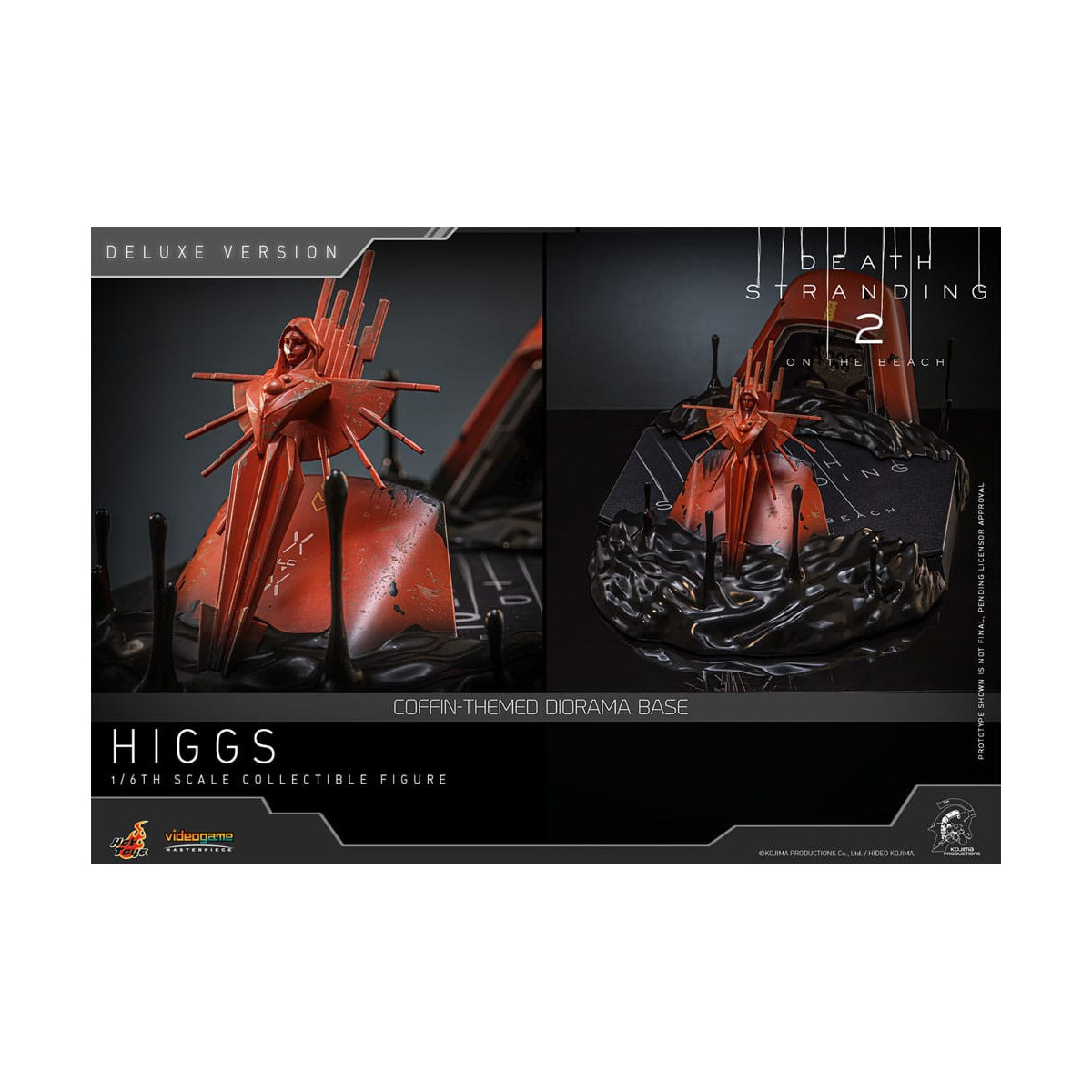 Hot Toys - Death Stranding 2: On the Beach VGM 1/6 - HIGGS Versione Deluxe