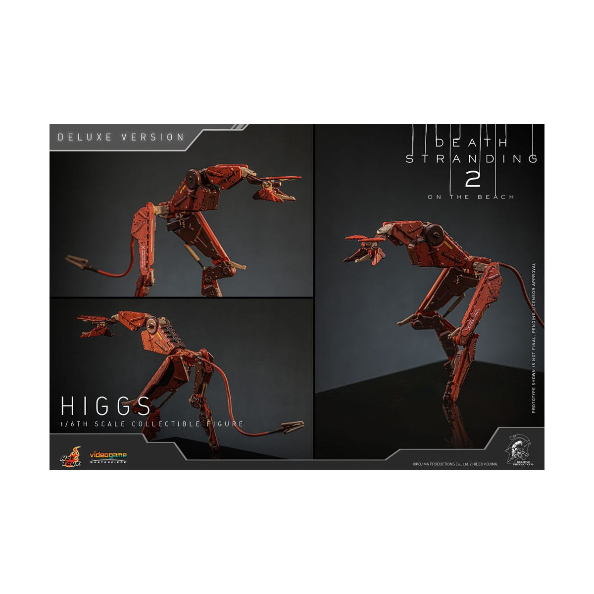 Hot Toys - Death Stranding 2: On the Beach VGM 1/6 - HIGGS Versione Deluxe