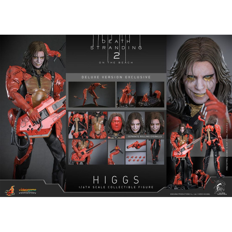 Hot Toys - Death Stranding 2: On the Beach VGM 1/6 - HIGGS Versione Deluxe