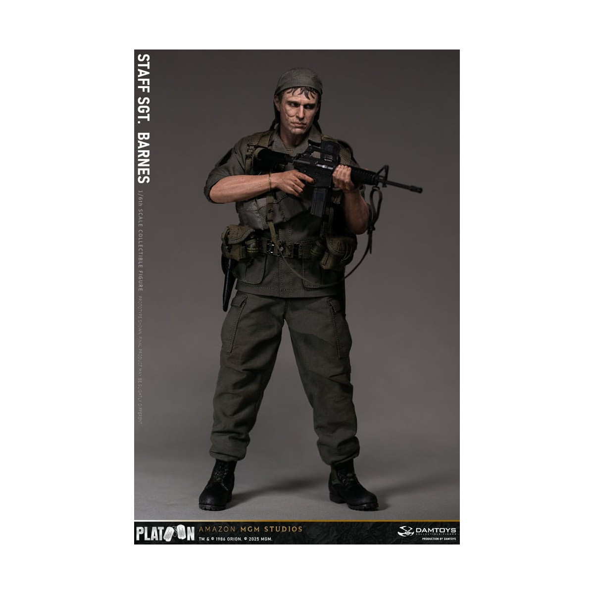 DAMTOYS - Plotone - Sergente maggiore Barnes 1/6 da collezione