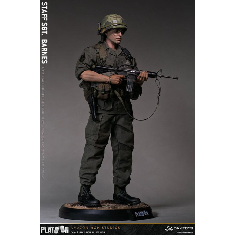 DAMTOYS - Plotone - Sergente maggiore Barnes 1/6 da collezione