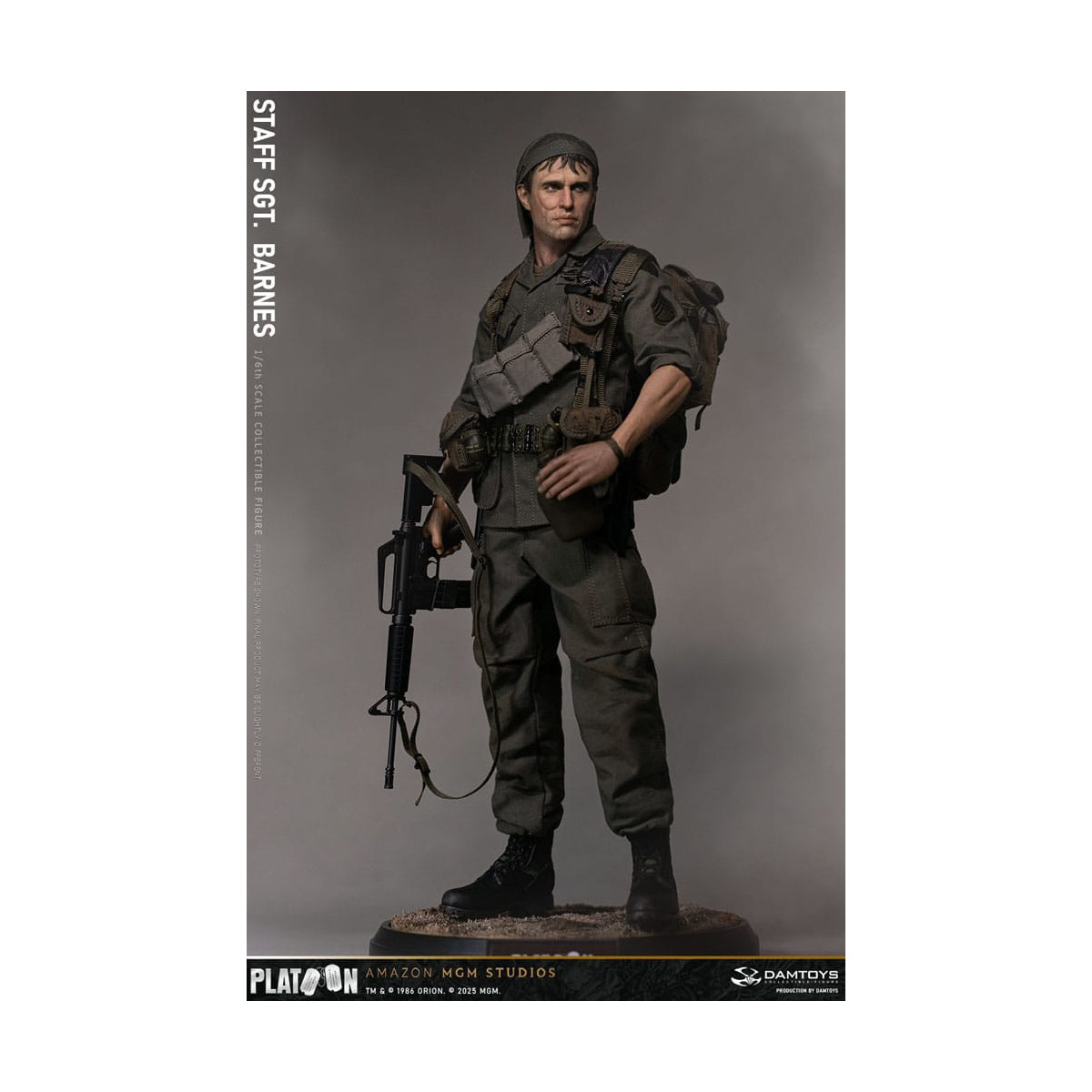 DAMTOYS - Plotone - Sergente maggiore Barnes 1/6 da collezione