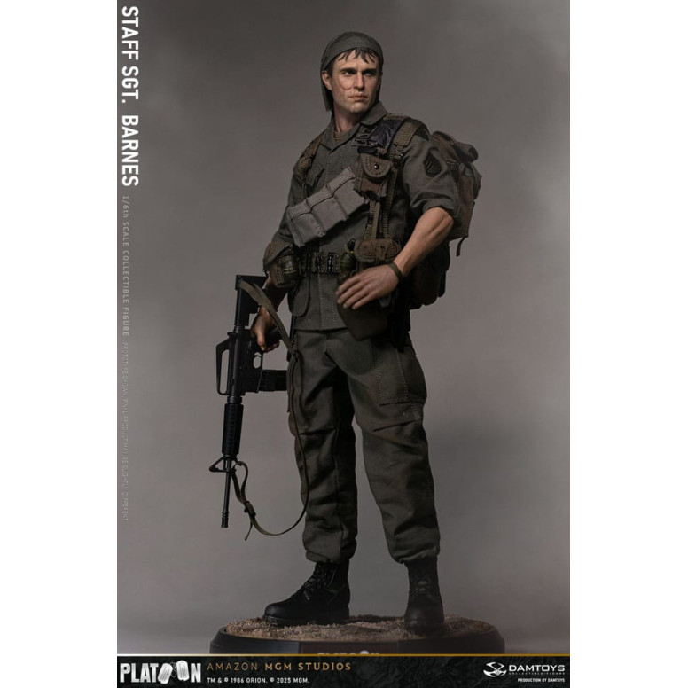 DAMTOYS - Plotone - Sergente maggiore Barnes 1/6 da collezione
