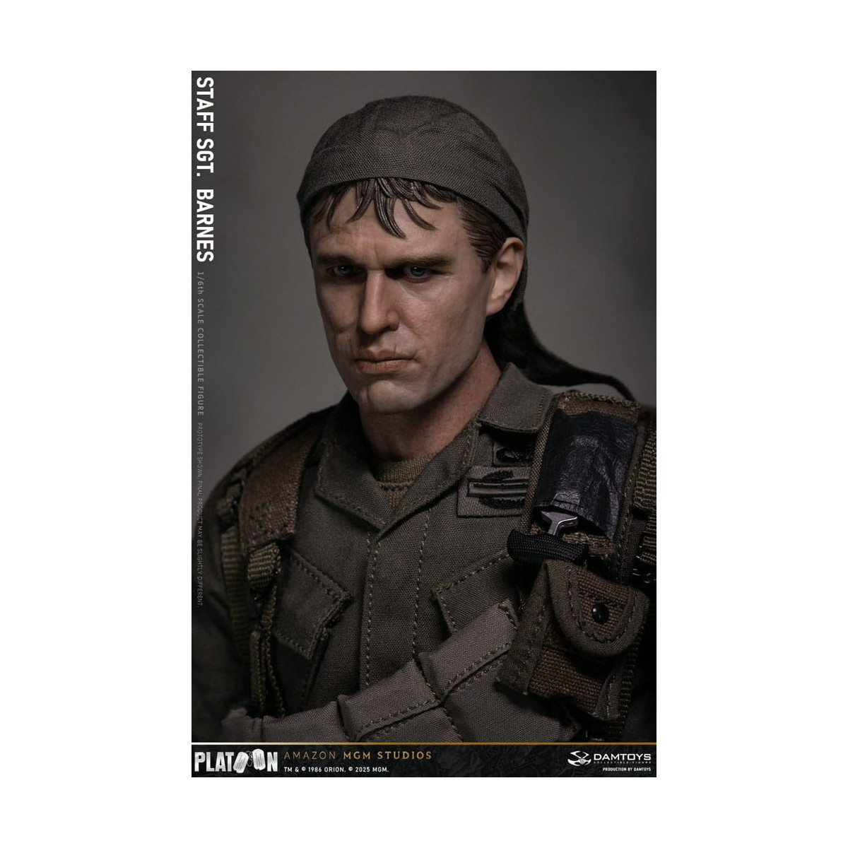 DAMTOYS - Plotone - Sergente maggiore Barnes 1/6 da collezione